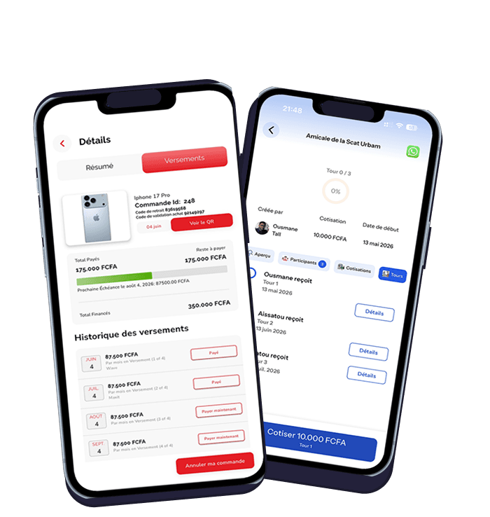 Téléphones IMCO apps